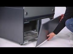 Vitrine curva refrigerada versão 1.5