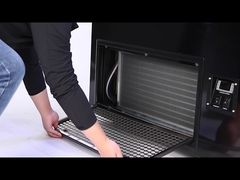 Expositor refrigerado aberto para supermercado